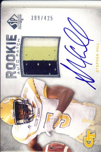 Stephen hill rookie draft auto - hill,