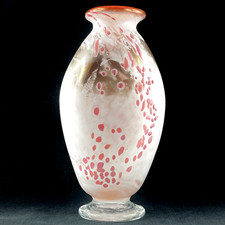 VASE Ancien JP. CINQUILLI VERRERIE DE SAINT PAUL 80', biot/monod/novaro/begou...