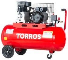 Compresseur mobile à entraînement par courroie à huile cuve 100 TC1004010M