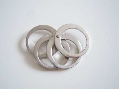 Bague acier par christ - bague,