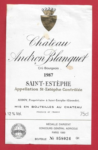 Etiquette label saint - 74/78,