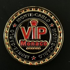 JETON TOURISTIQUE 32 mm VIP MONACO MONTE CARLO F1 FORMULE 1 / TOKEN