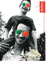 PUBLICITE ADVERTISING 035  2010  KICKERS   chaussures baskets  homme & garçon