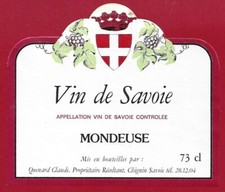 113-41 Etiquette Vin SAVOIE
