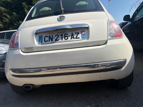 Pare choc arriere fiat 500 - choc,