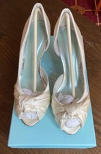 Chaussures femme Fifi by Filippa Scott London, Lola - ivoire, mariages, fête UK 3,5