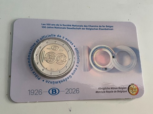 Euro belgique 2026 100 - 100, ans