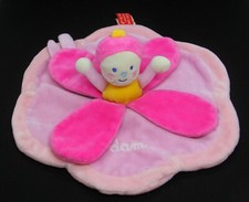 doudou plat lutin fée rose jaune... dim dam doum katherine roumanoff état neuf  