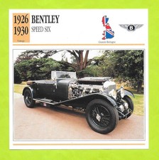 Fiche Edito Service - Bentley