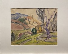 Tableau Peinture Cadre 20è