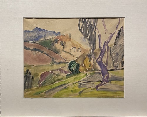 Tableau peinture cadre 20è - peinture,
