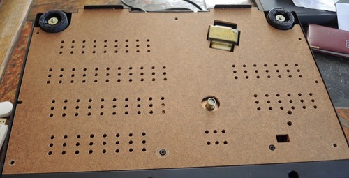 Paroi arrière pour platine