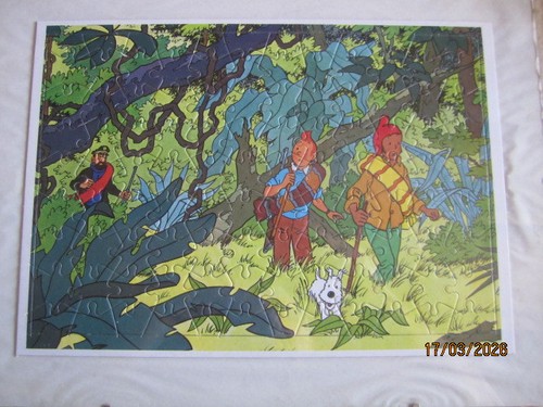 Puzzle tintin temple - puzzle,