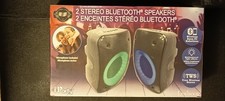 2 enceintes stéréo bluetooth