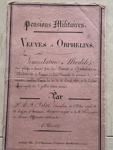 Papier ancien registre - papier,