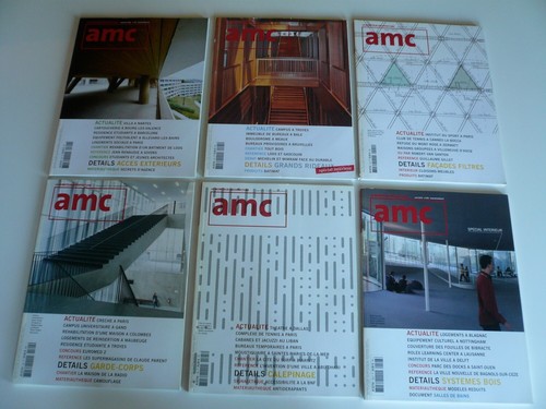 Lot revues amc - 6, le