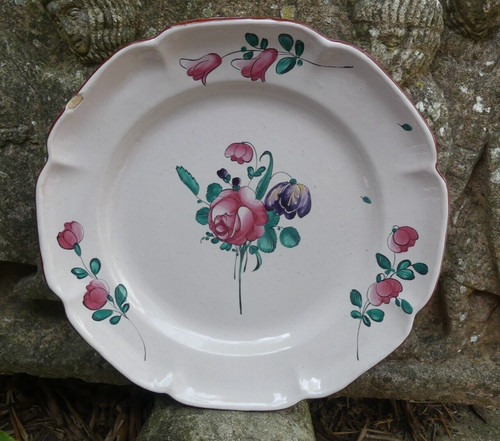 Assiette faience strasbourg - assiette, de