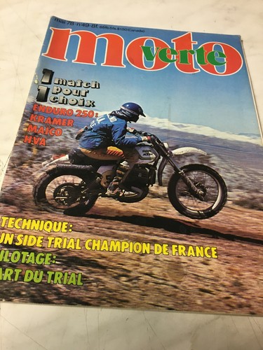 Moto verte 1978 - moto, 49