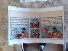 cadre photo tintin le trésor