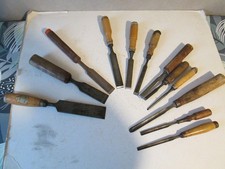 ciseaux gouges à bois anciens