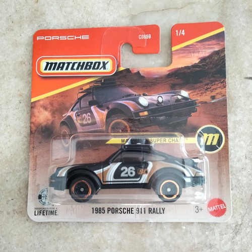 Matchbox porsche 911 rally - porsche,