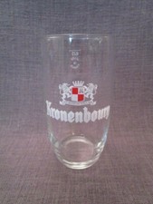 Verre a bière publicitaire ancien "KRONENBOURG"