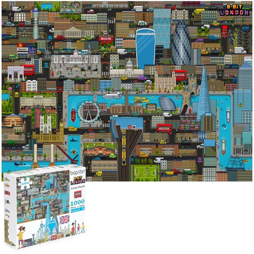 Puzzle adulte jigsaw bit - jigsaw, 8-bit