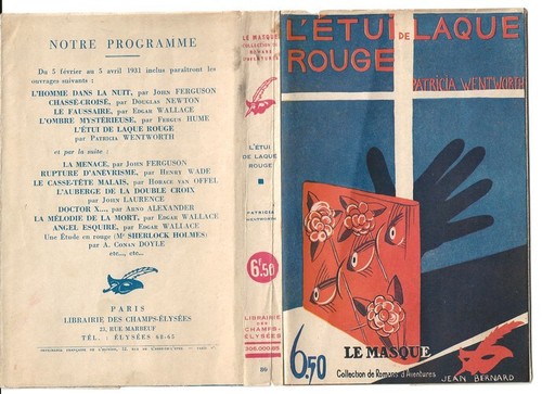 Rare 1931 masque - masque, n°