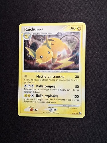 Holo raichu 100 - raichu, 8/100