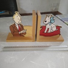 TINTIN - paire de serre livres en bois - VILAC