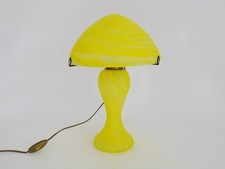 Lampe champignon en pâte de