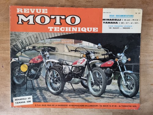 Revue technique moto - revue,