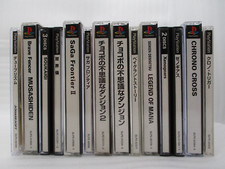 PS1 Carré 12 Jeux Chrono Trigger Cross Xenogears Seiken Musashiden Et Plus Japon