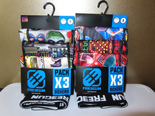 BOXER FREEGUN 2 packs de 3