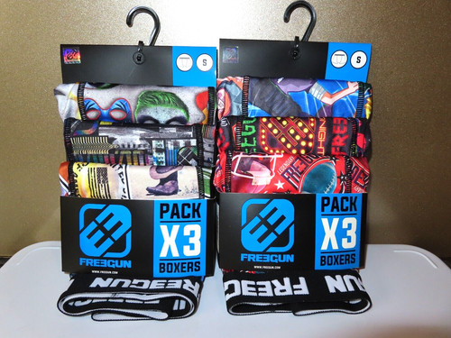 Boxer freegun packs - packs, 3