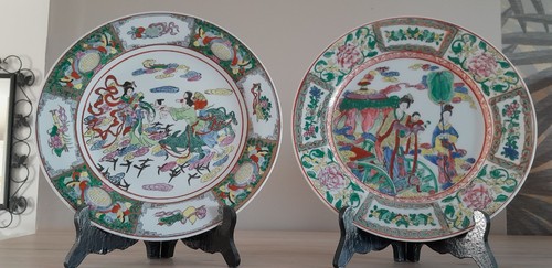 Lot assiettes chinoises - 2,