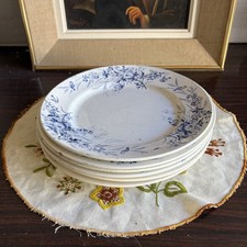 Assiettes plates faïence - assiettes,