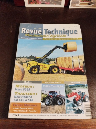 Revue technique machinisme - revue,