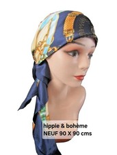 foulard carré  90 x 90 cms