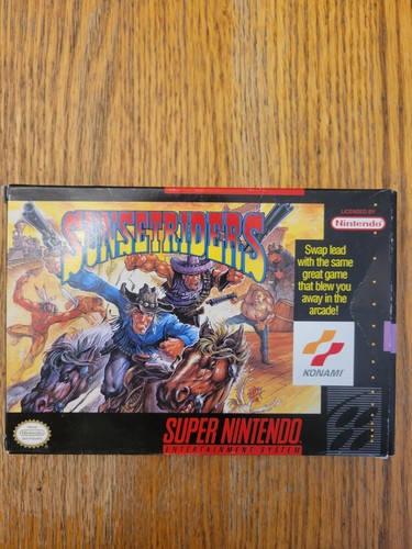 Sunset riders snes - sunset,