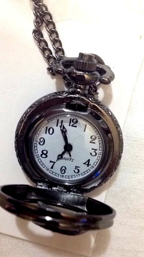 Collier avec montre aigle - collier,
