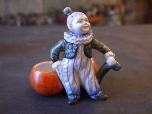 Porcelaine art déco salière - porcelaine,