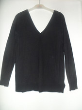 ZARA FEMME PULL NOIR FIN TAILLE M-38/40!!