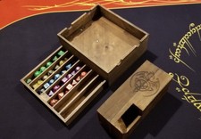 Modular magnetic dice tower vault role playing game table top dungeons dragons