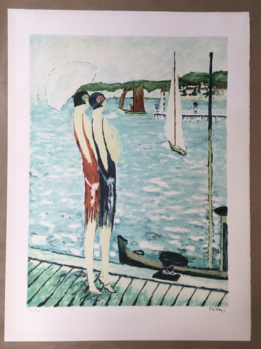 Lithographie originale ramon - lithographie,