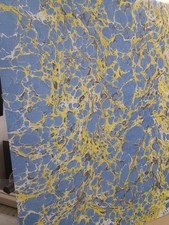 Papier marbré à la cuve de