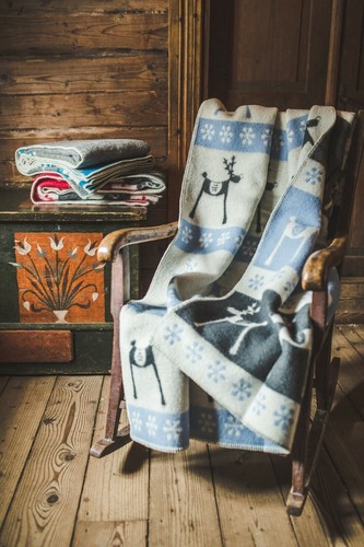 Couverture noël jeté de - jeté,