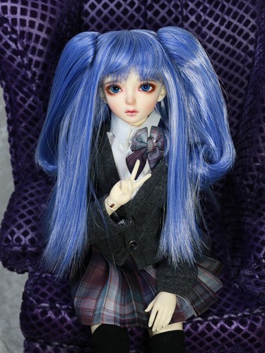 Bjd doll wig msd unoa - 1/4,