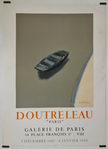 Doutreleau paris 1967 affiche - paris,