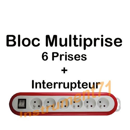 Bloc multiprise prises - multiprise,